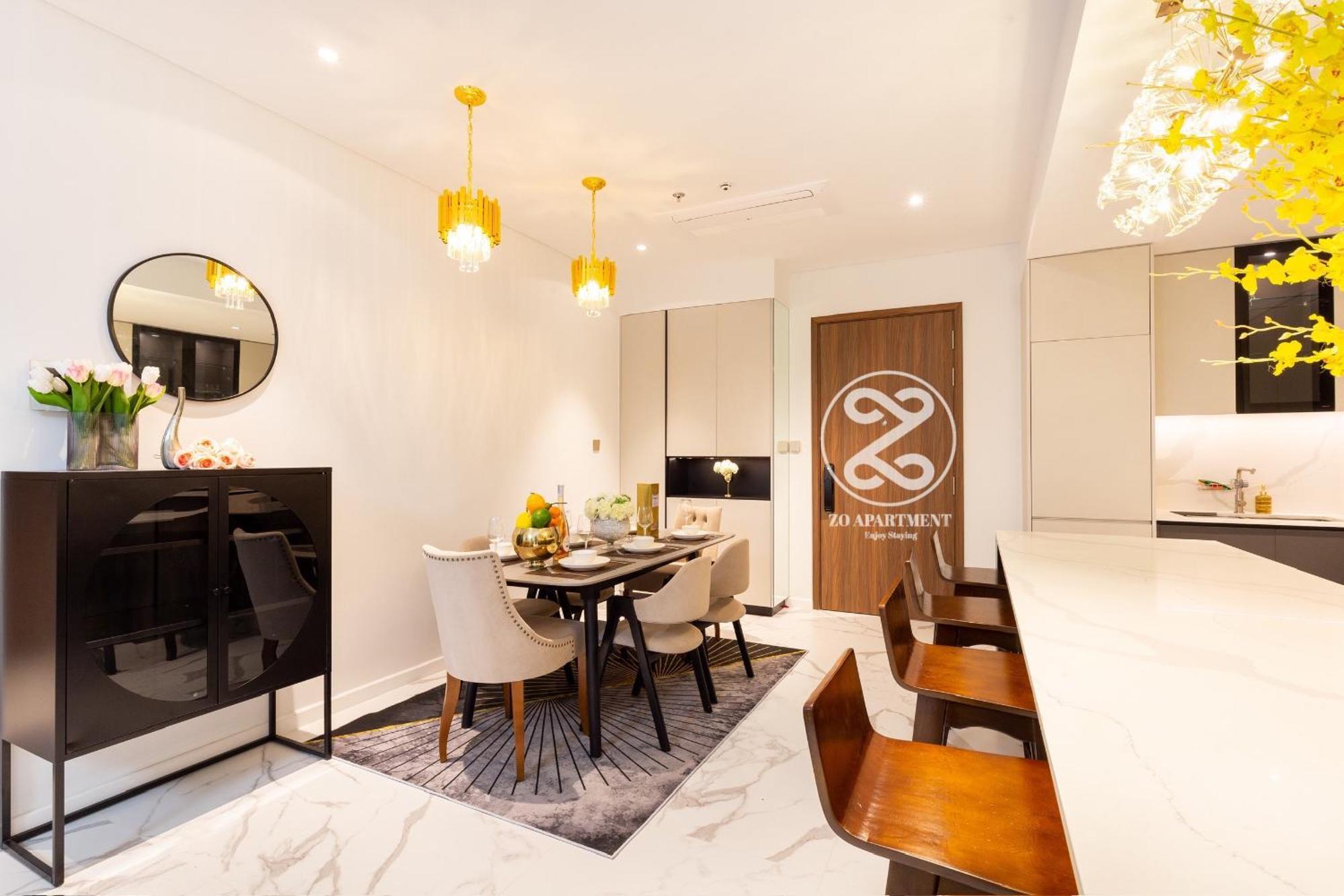The Crest-Central Saigon Riverside -Free Pool-Gym-Sauna Room-Yoga Room Ho Chi Minh City Bagian luar foto