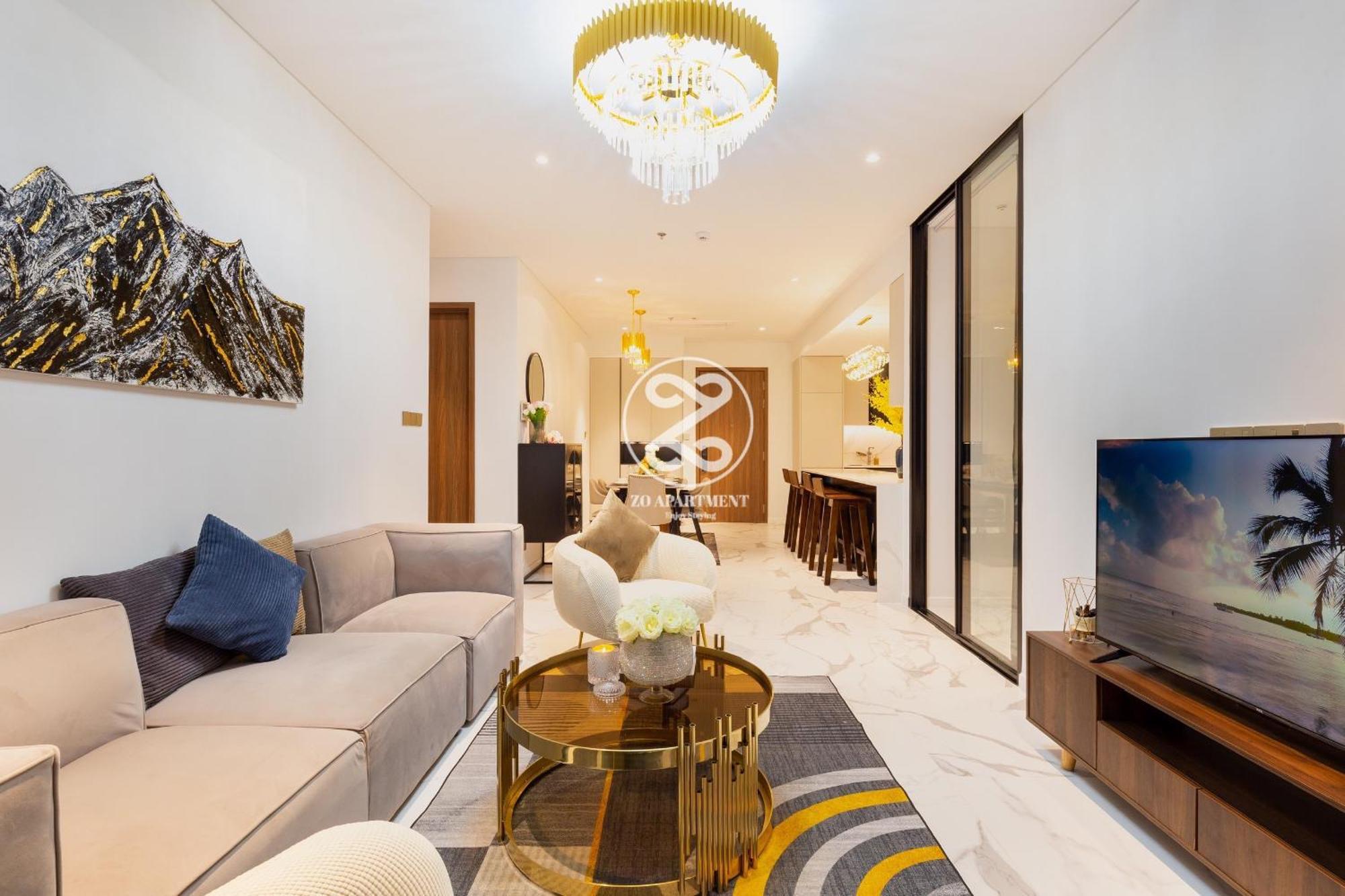 The Crest-Central Saigon Riverside -Free Pool-Gym-Sauna Room-Yoga Room Ho Chi Minh City Bagian luar foto